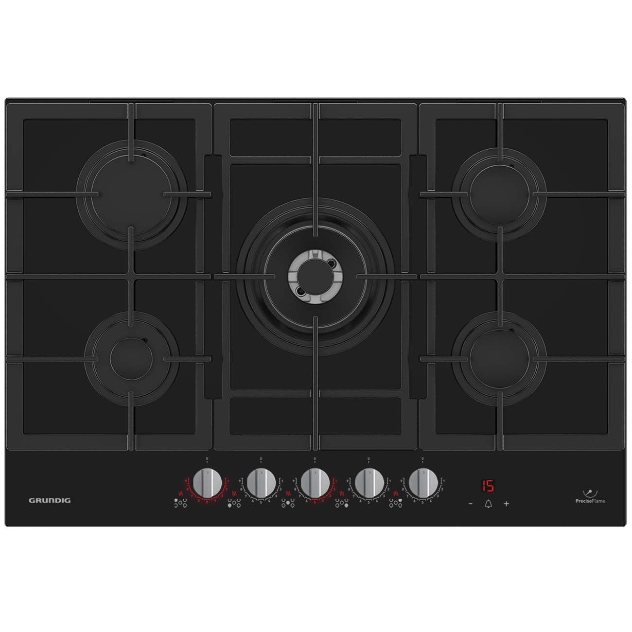 Встраиваемая газовая панель независимая Grundig GIGL 7265250 T