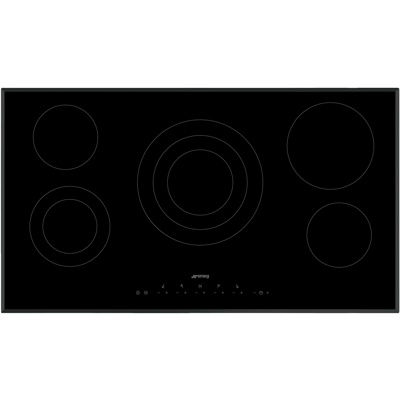 Встраиваемая электрическая панель Smeg SE395ETB