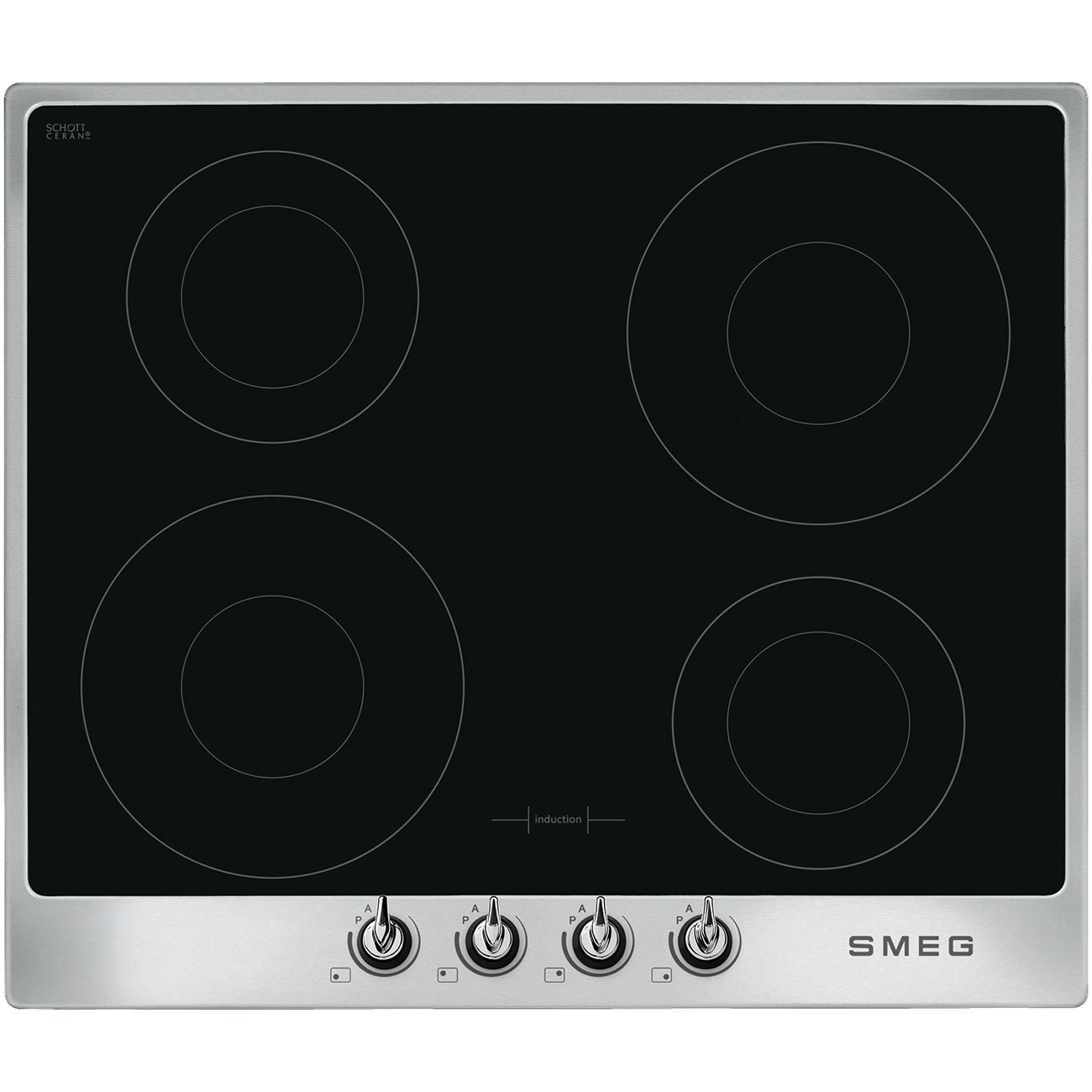 Встраиваемая индукционная панель Smeg SI964XM