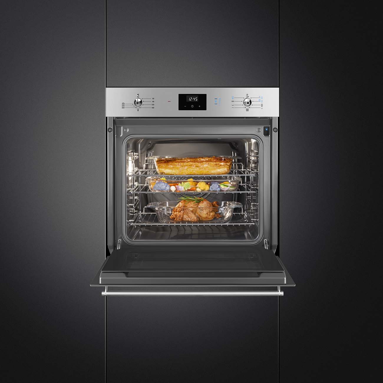 Электрический духовой шкаф Smeg SO6300S2X — фото 6