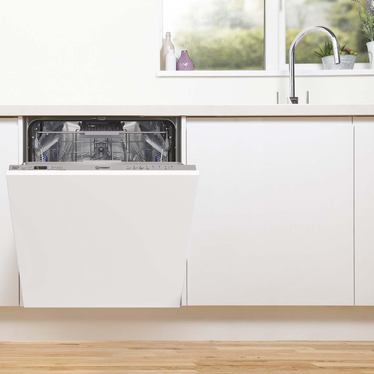 Встраиваемая посудомоечная машина 60 см Indesit DIC 3C24 AC S — фото 7