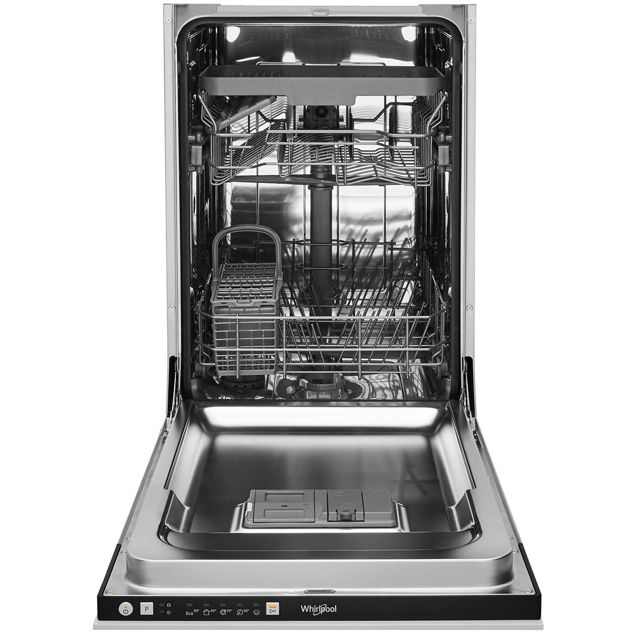 Встраиваемая посудомоечная машина 45 см Whirlpool WSIE 2B19 C — фото 2