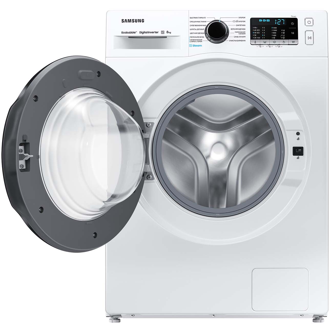 Стиральная машина узкая Samsung WW80AAS21AE — фото 2