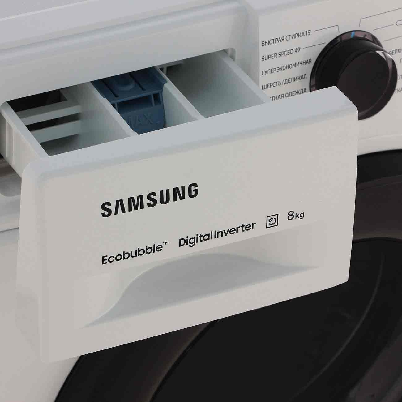 Стиральная машина узкая Samsung WW80AAS21AE — фото 5