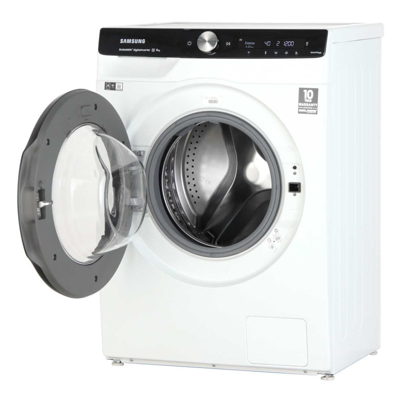 Стиральная машина узкая Samsung WW80A6S28AE — фото 2