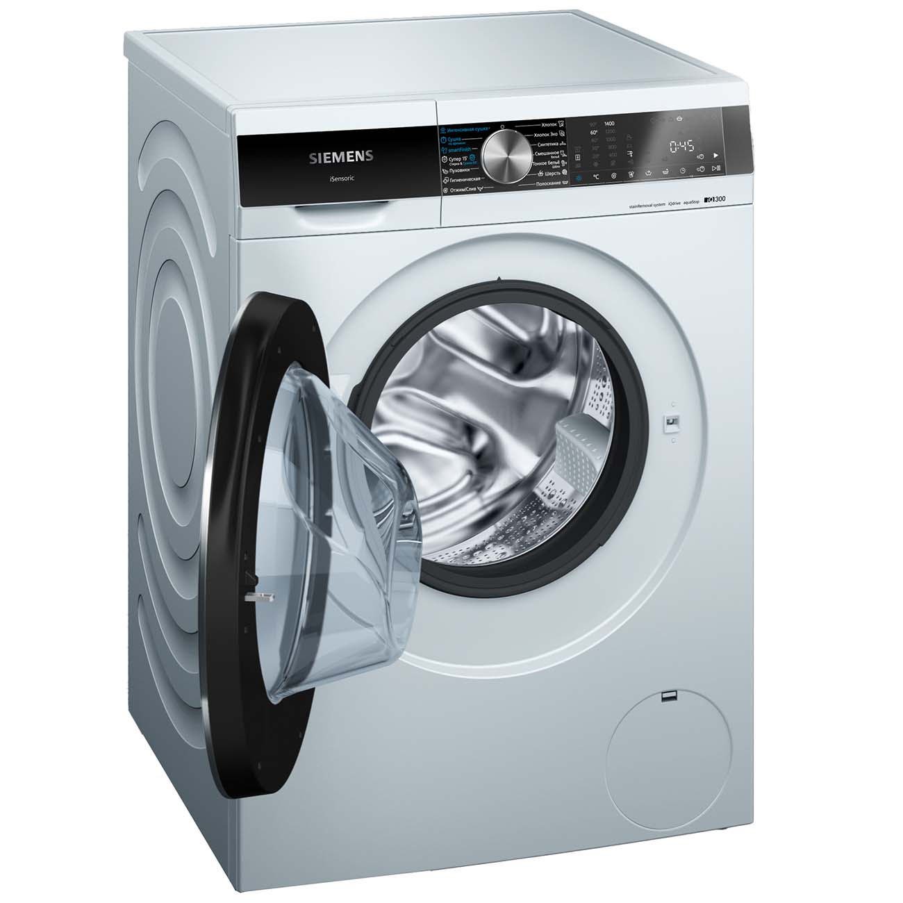 Стиральная машина с сушкой Siemens iQ300 WN54A2XWOE — фото 2
