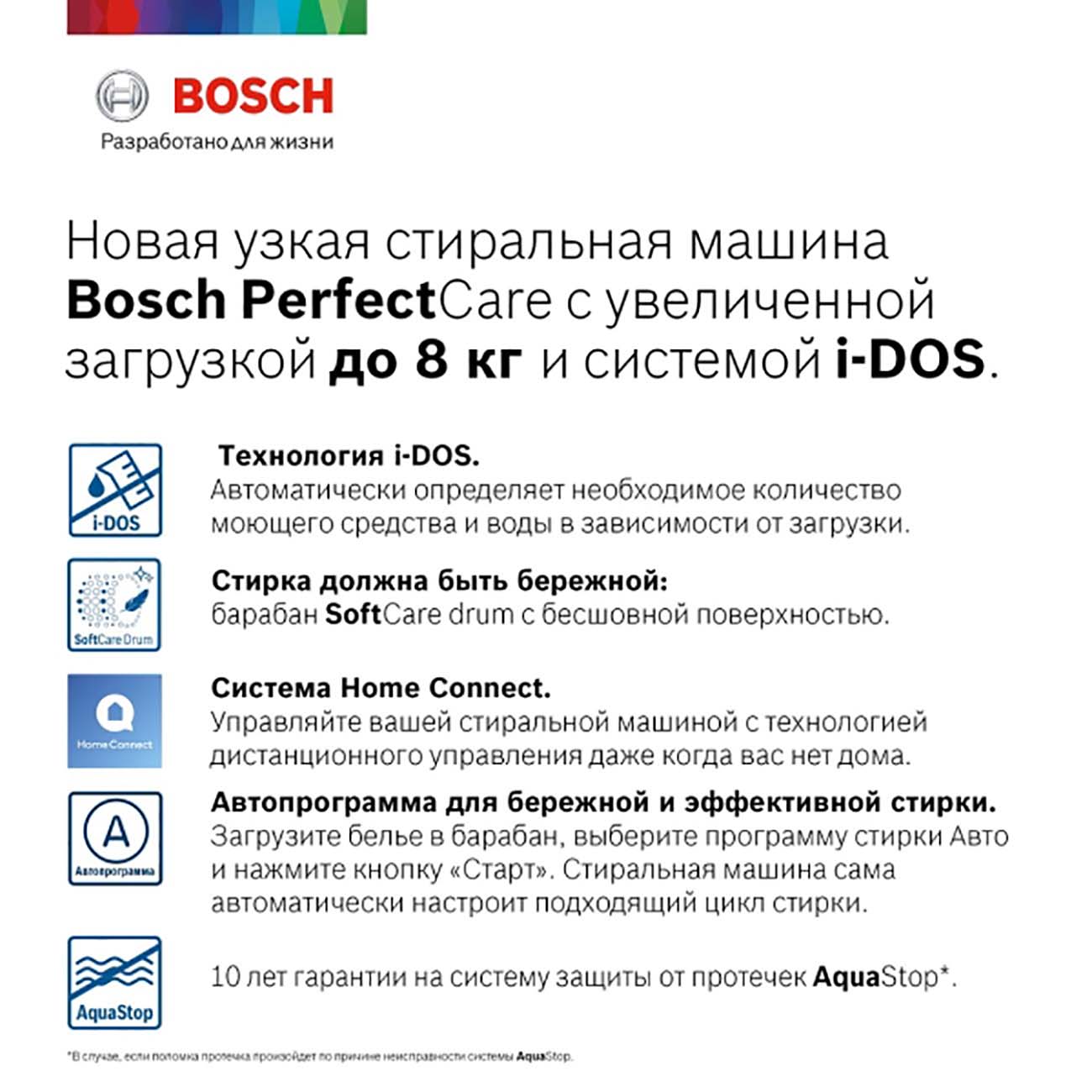 Стиральная машина узкая Bosch Serie|8 WLW24K4HOE — фото 5