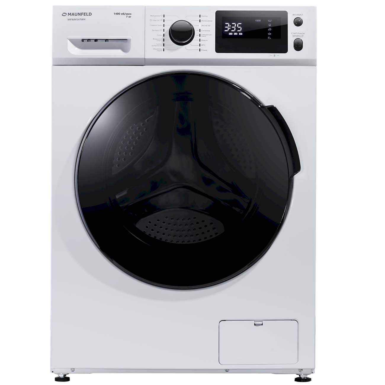 Стиральная машина узкая Maunfeld MFWM147WH