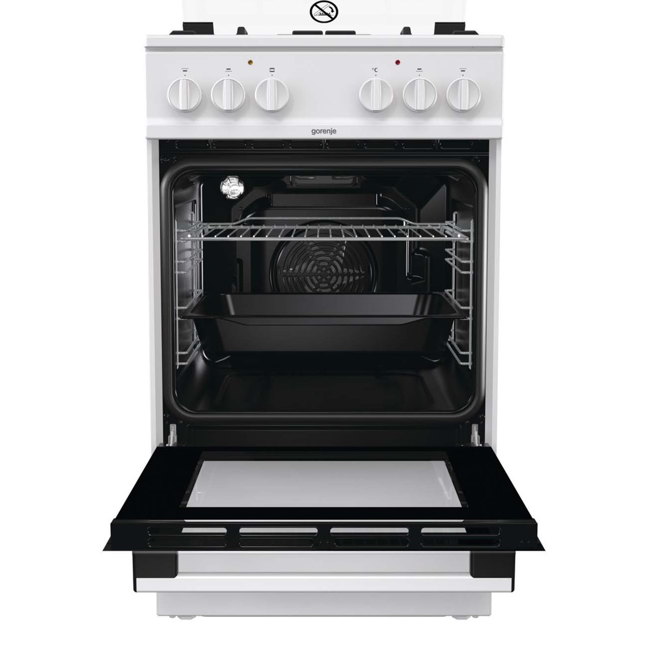 Комбинированная плита (50-55 см) Gorenje KN5142WF — фото 2