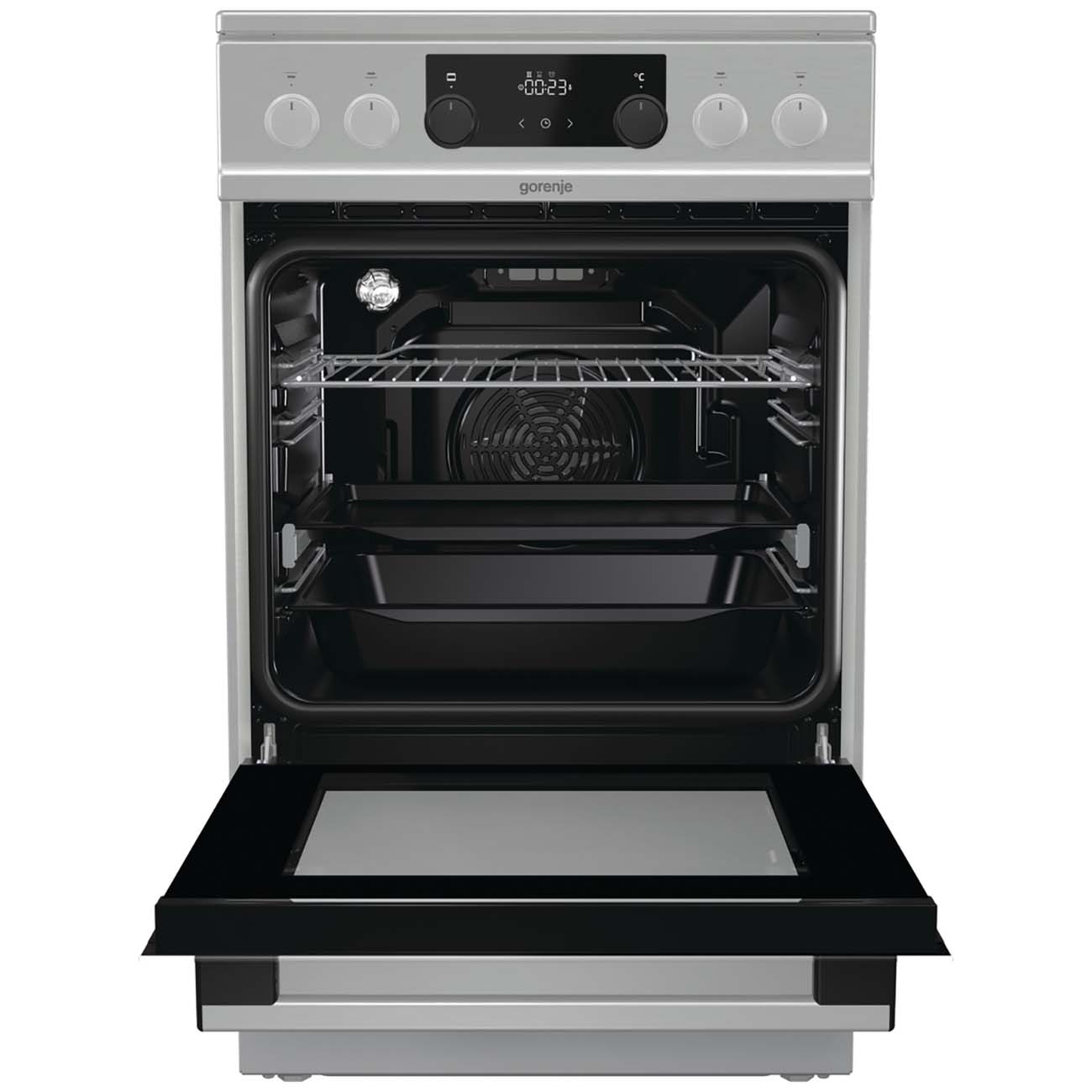 Электрическая плита (50-55 см) Gorenje ECS5350XPA — фото 4