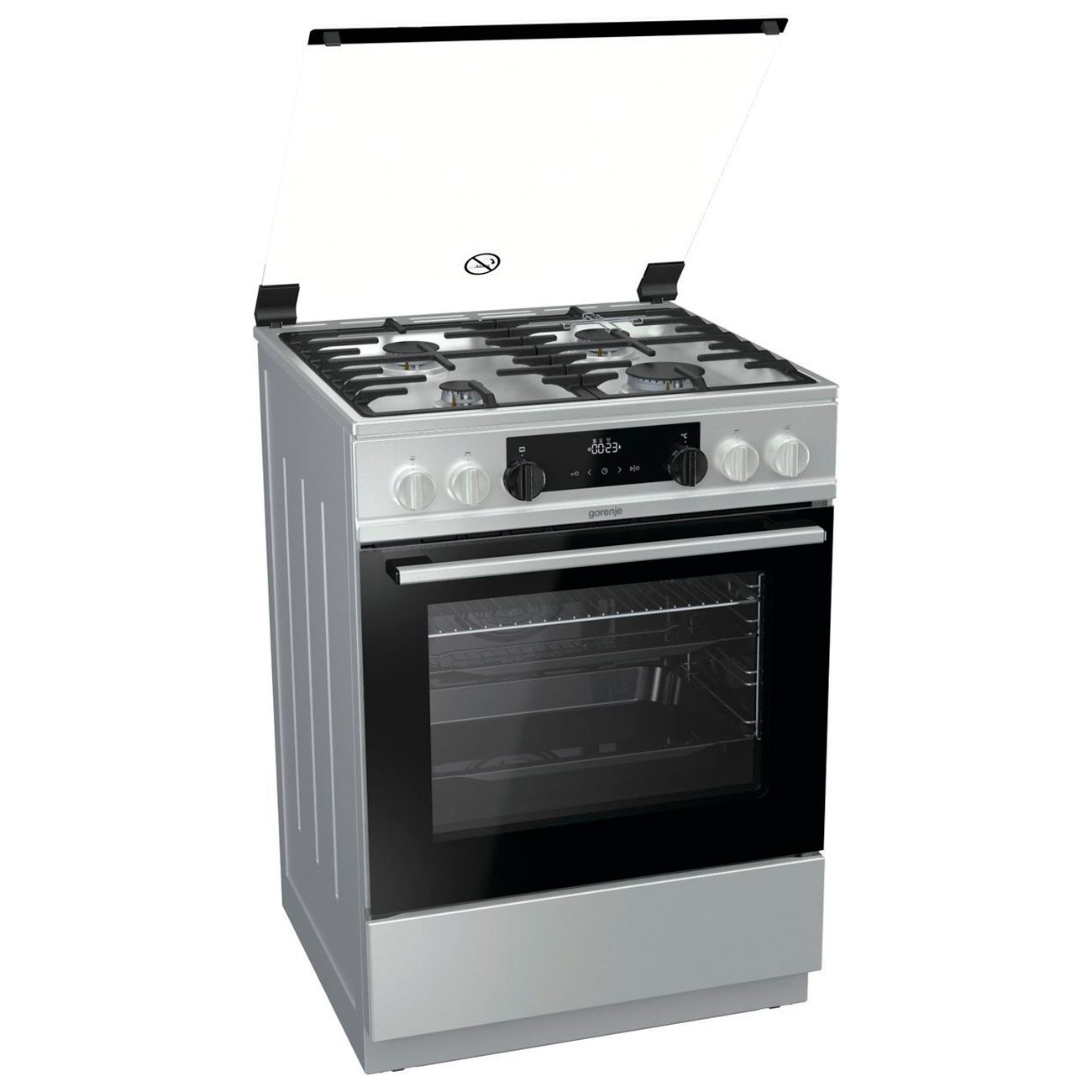 Комбинированная плита (60 см) Gorenje K634XF