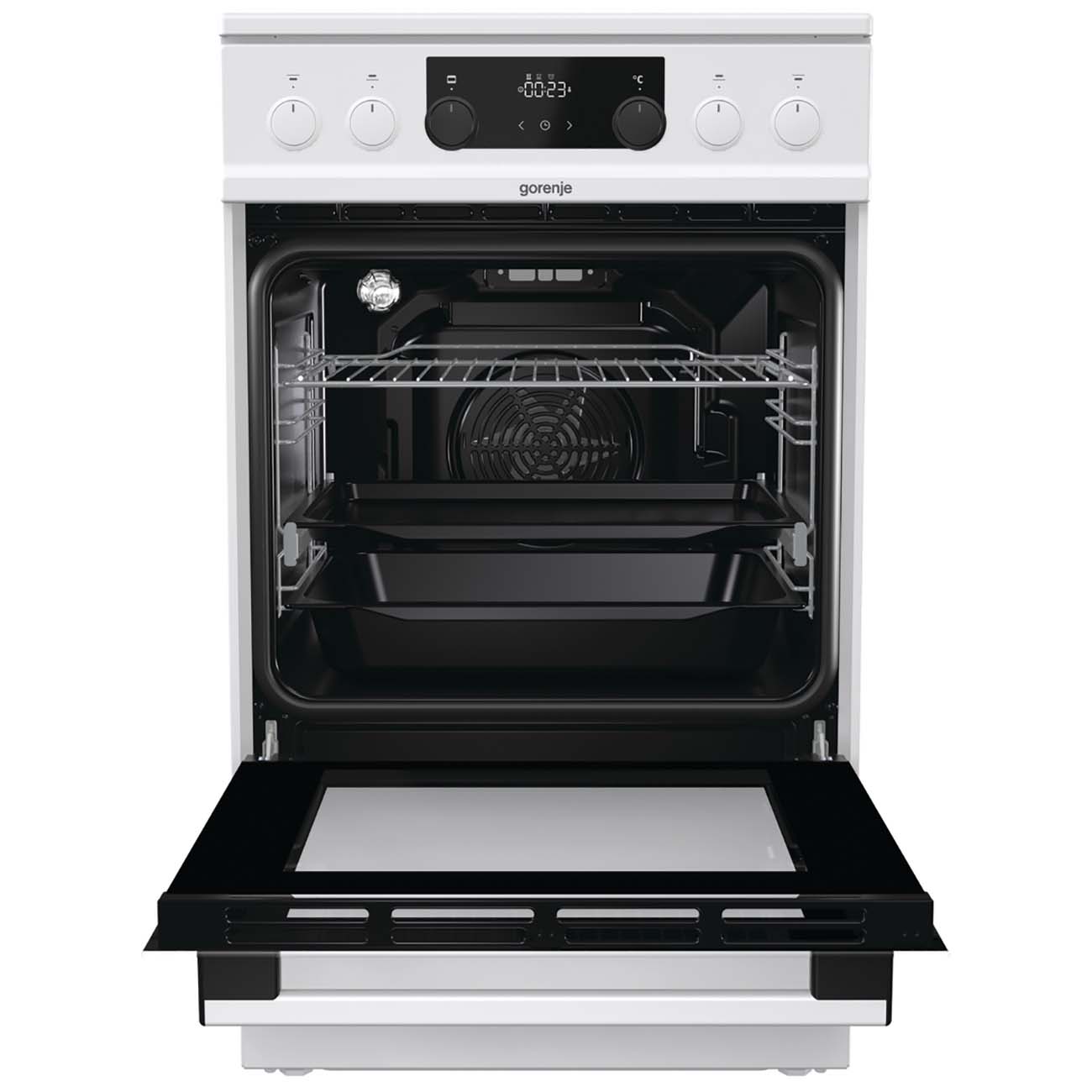 Электрическая плита (50-55 см) Gorenje ECS5350WPA — фото 4