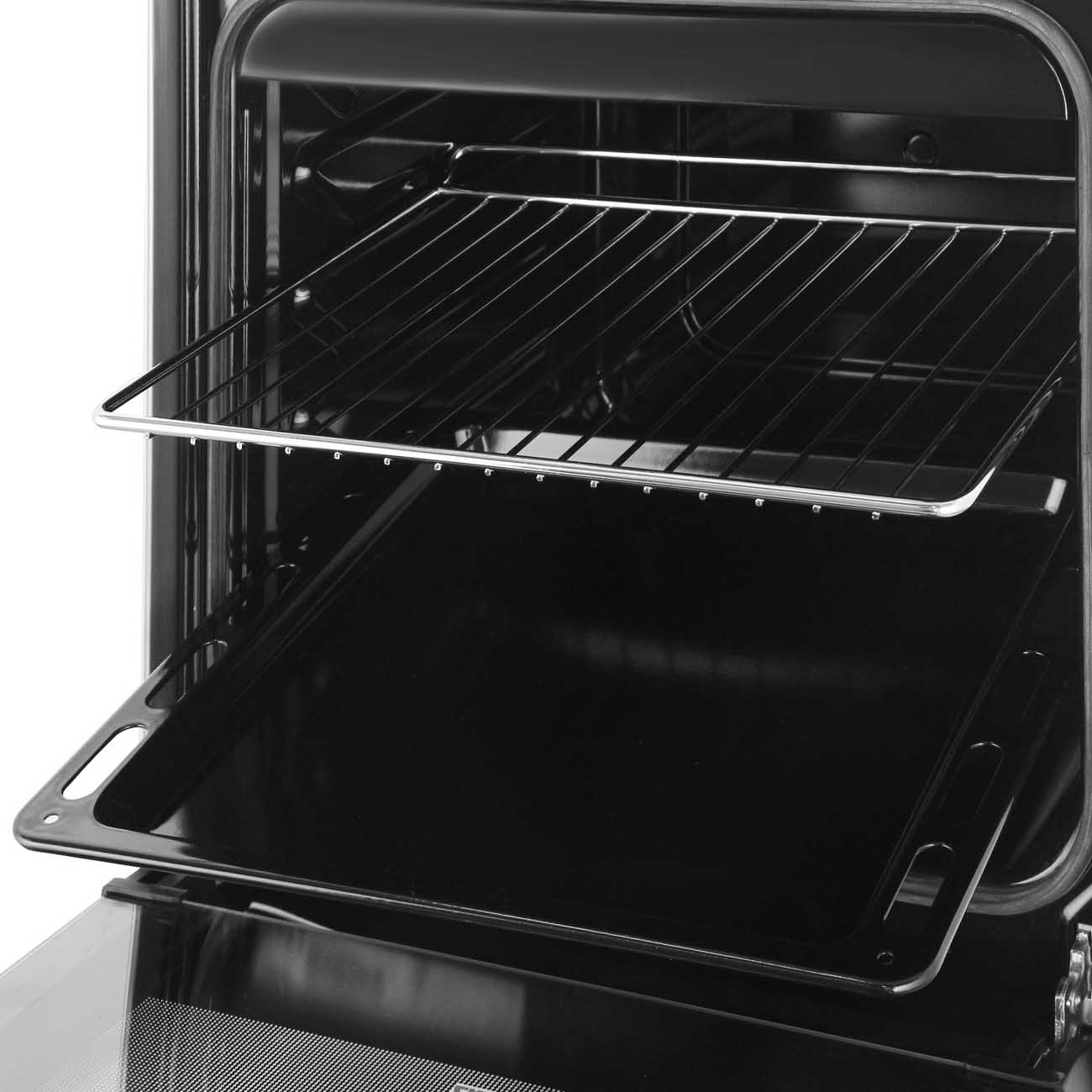 Комбинированная плита (50-55 см) Zanussi ZCK9540L1X — фото 4