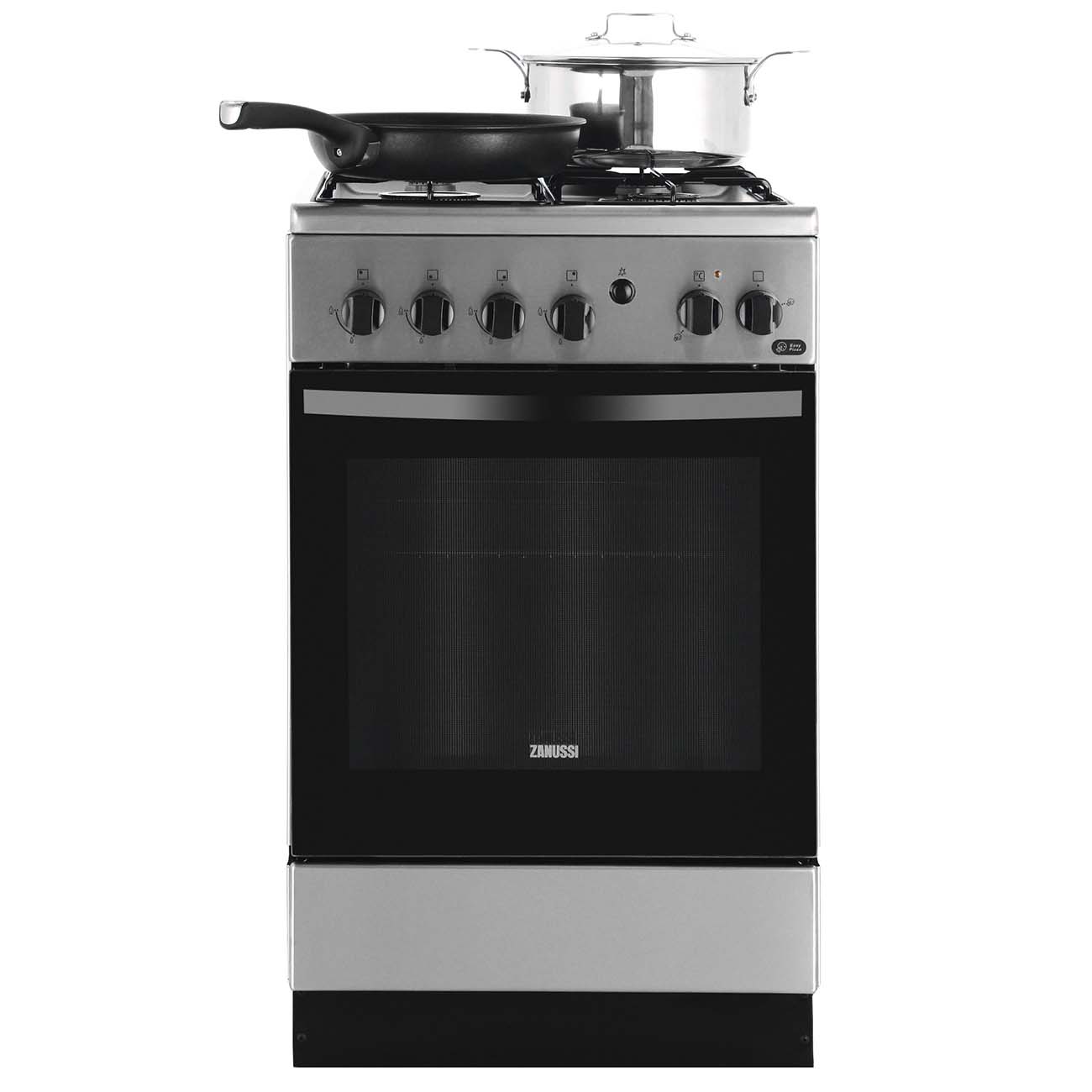 Комбинированная плита (50-55 см) Zanussi ZCK9540L1X — фото 7