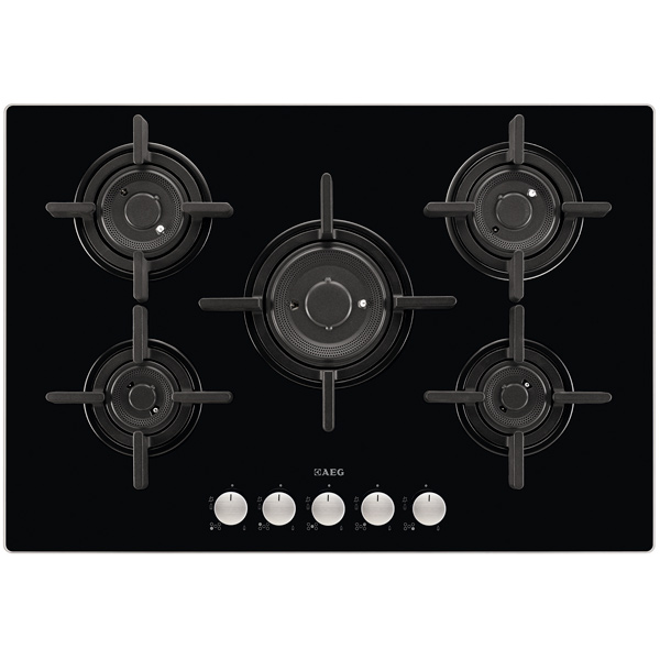 Встраив. газовая панель AEG HG579584NB