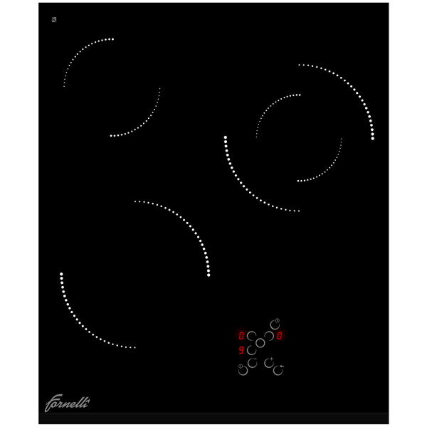 Встраиваемая электрическая панель Fornelli PV 4517 DELIZIA