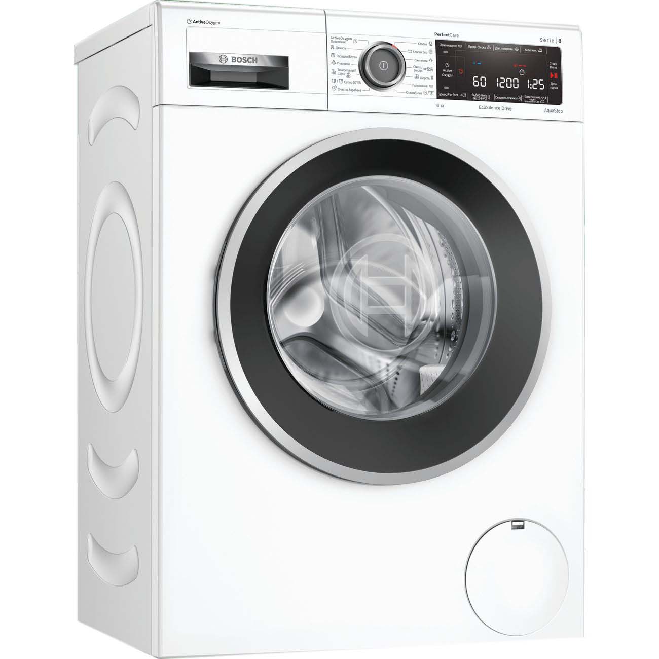 Стиральная машина узкая Bosch Serie|8 WLW24L41OE