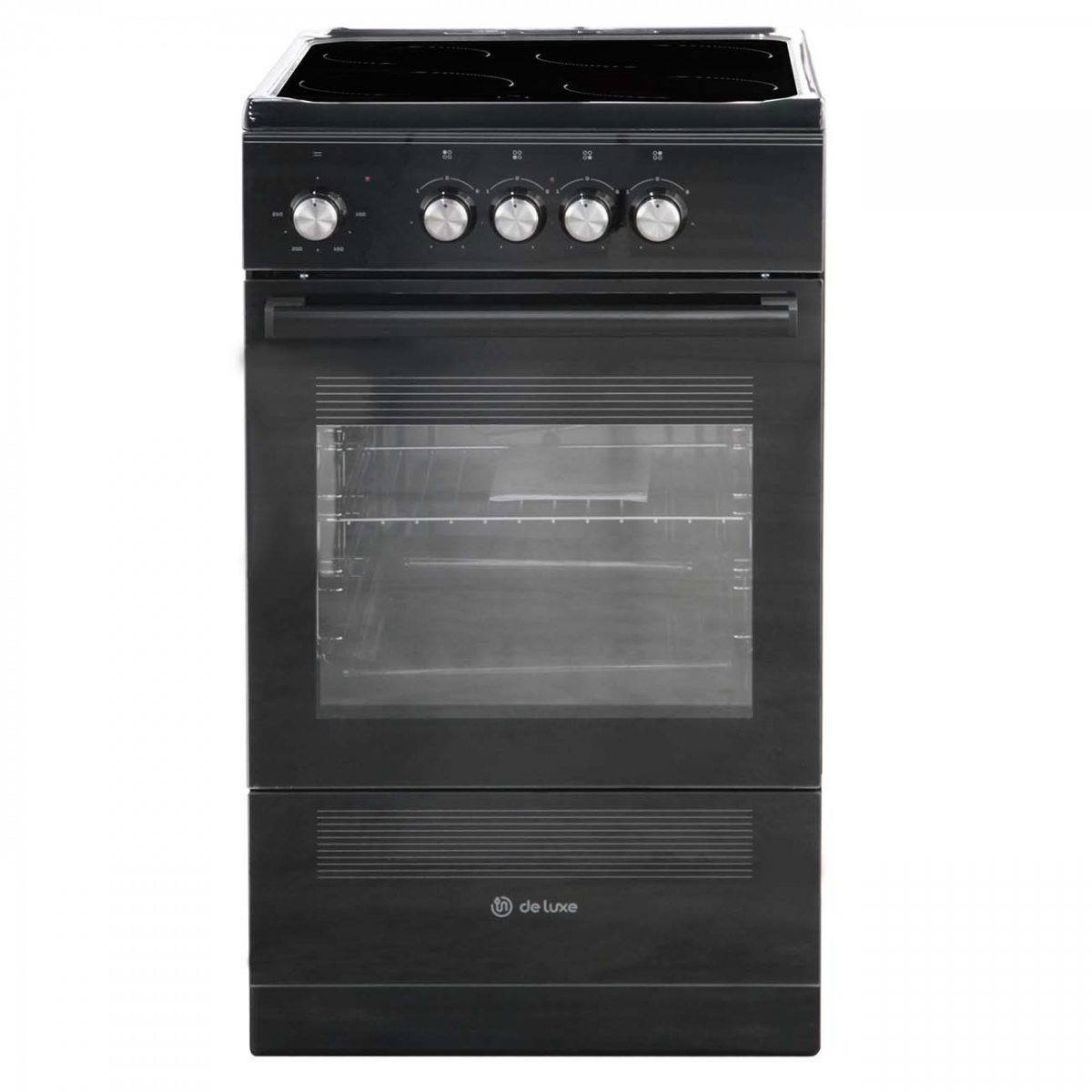Плита Электрическая De Luxe 506004.14эс-001 черный