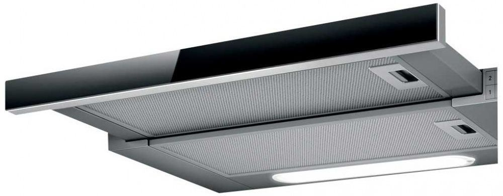 Вытяжка встраиваемая Elica Elite 14 Lux GRVT/A/90 серебристый/стекло черное управление: кнопочное (1 мотор) — фото 3