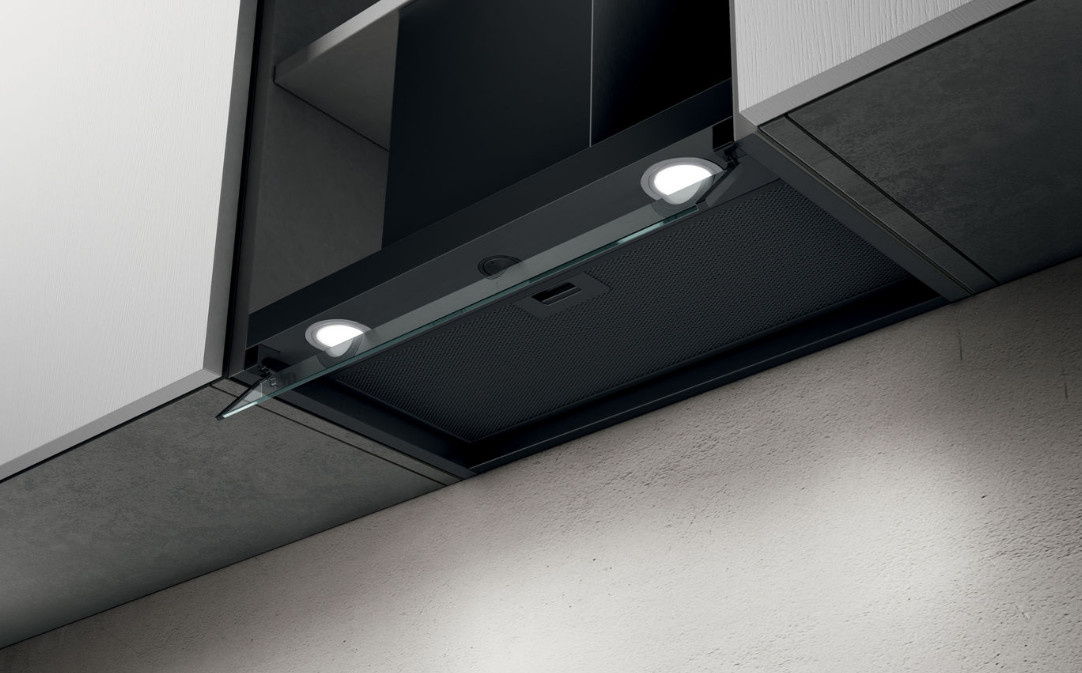 Вытяжка встраиваемая Elica Boxin LX/BL MAT/A/120 черный управление: поворотные переключатели (1 мотор)