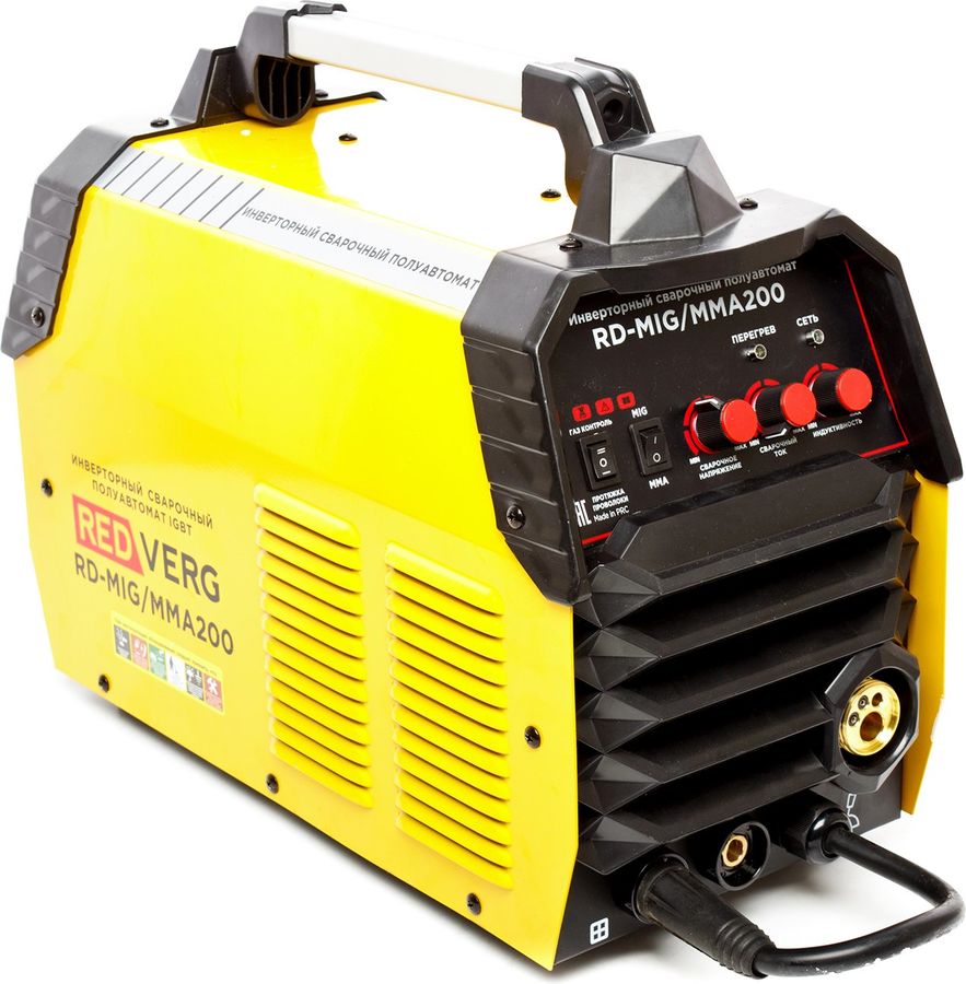 Сварочный аппарат RedVerg RD-MIG/MMA200 инвертор ММА 7.9кВт