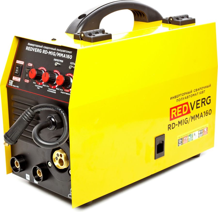Сварочный аппарат RedVerg RD-MIG/MMA160 инвертор ММА 7.9кВт