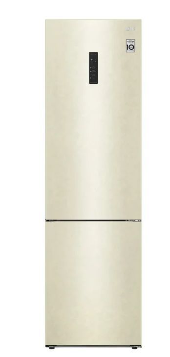 Холодильник  LG GA-B509CETL 384л бежевый