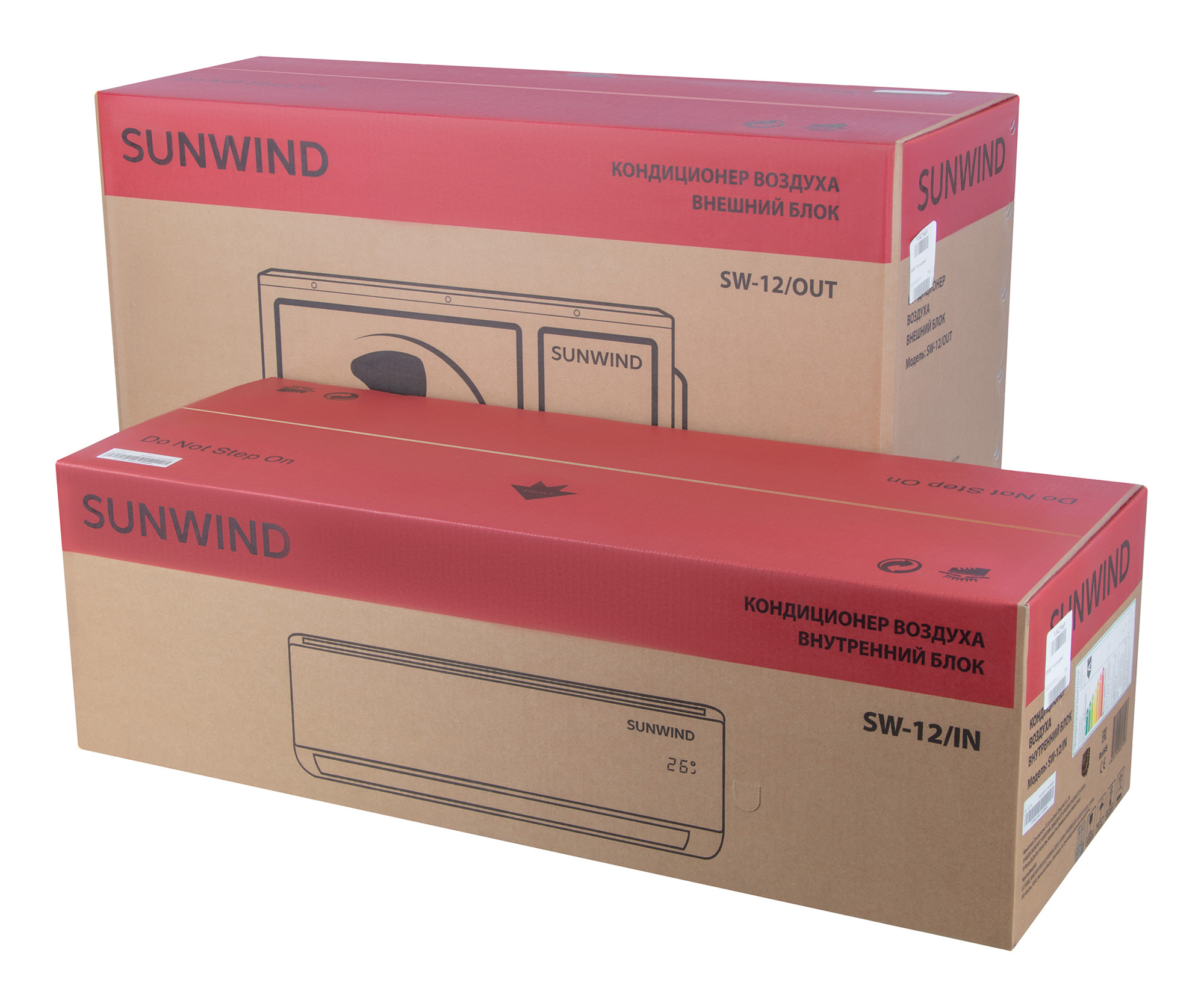Сплит-система SunWind SW-12/IN - SW-12/OUT белый — фото 10