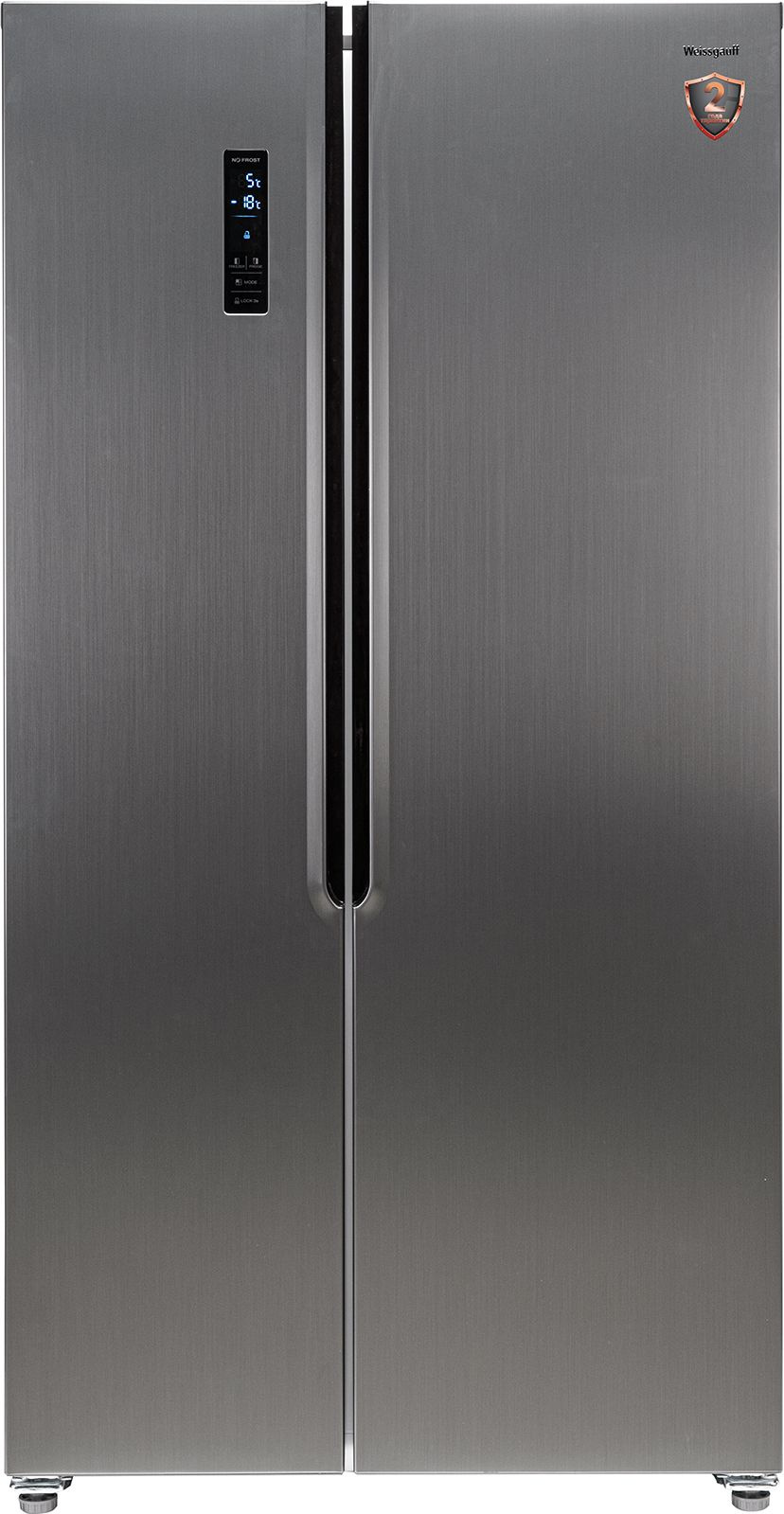 Холодильник Weissgauff WSBS 500 NFX Inverter