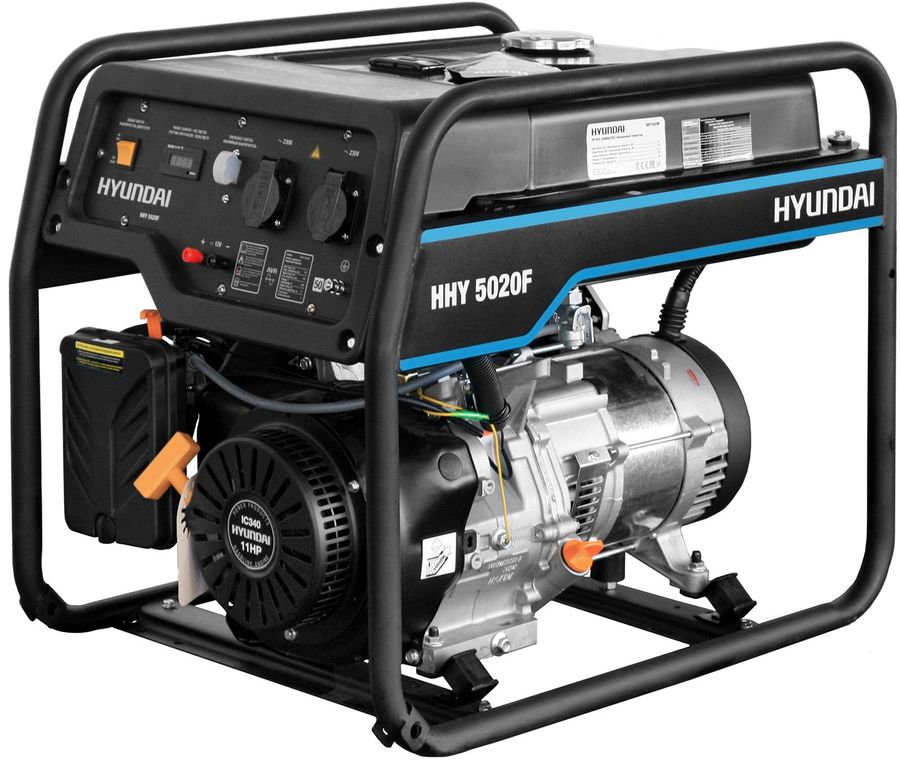Генератор Hyundai HHY 5020FE 4.5кВт