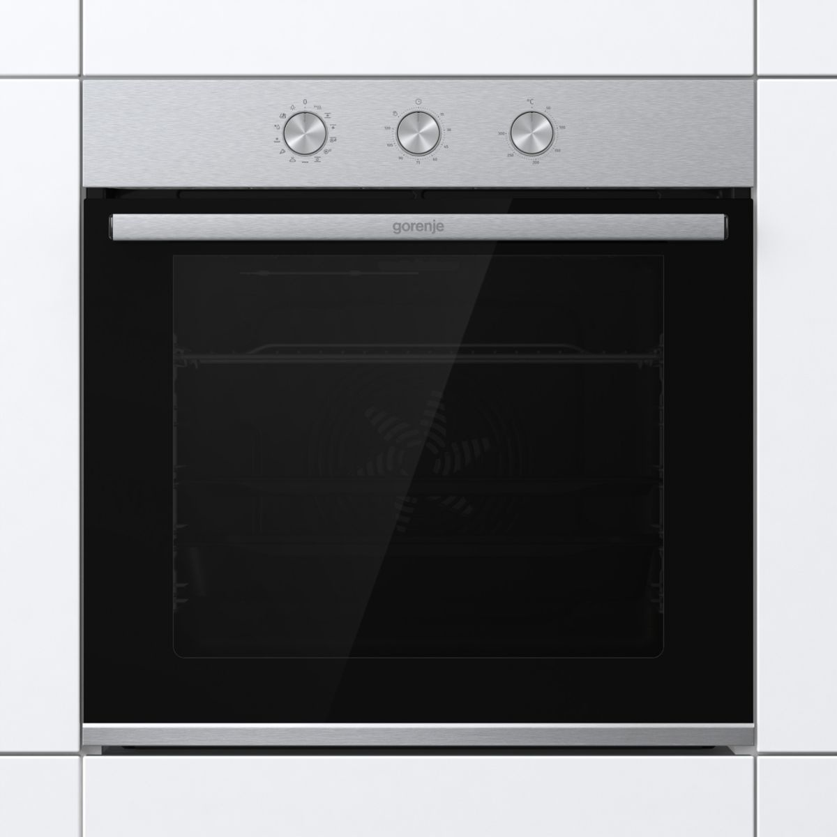 Духовой шкаф Электрический Gorenje BO6727E03X нержавеющая сталь/черный — фото 4