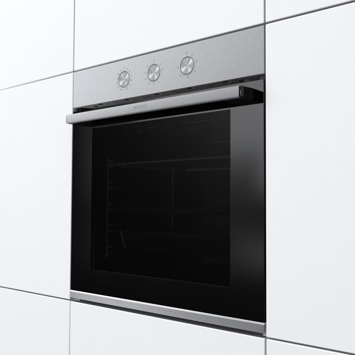Духовой шкаф Электрический Gorenje BO6727E03X нержавеющая сталь/черный — фото 5