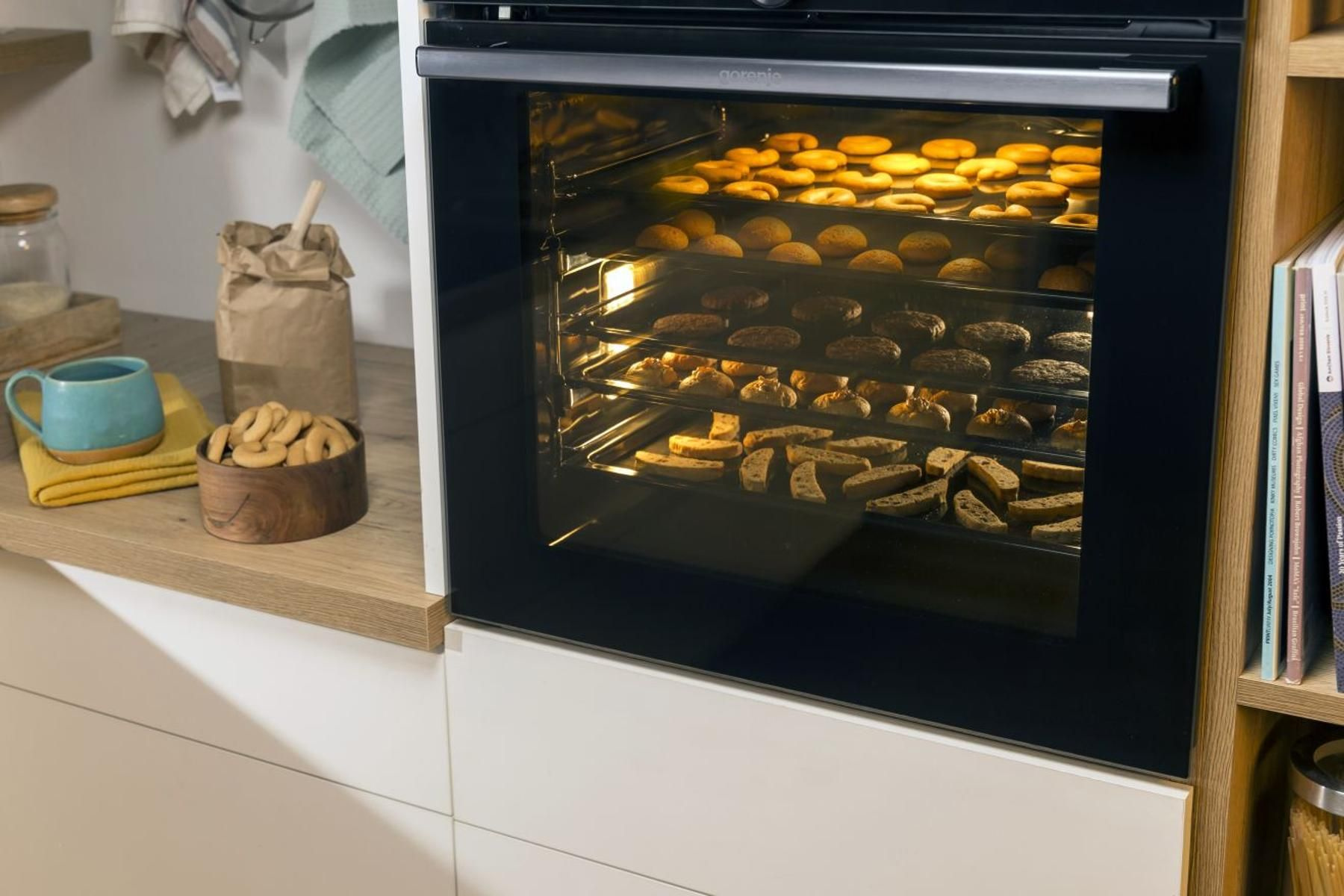 Духовой шкаф Электрический Gorenje BO6727E03X нержавеющая сталь/черный — фото 10