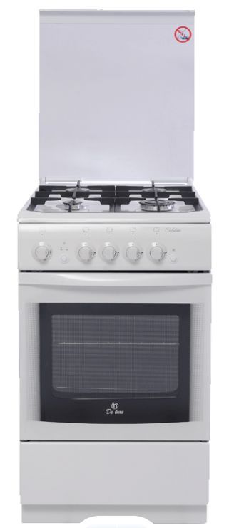 Газовая плита  DE LUXE 506040.04Г (916903) бел.