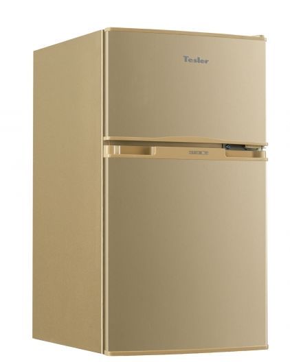 Холодильник  TESLER RCT-100 CHAMPAGNE