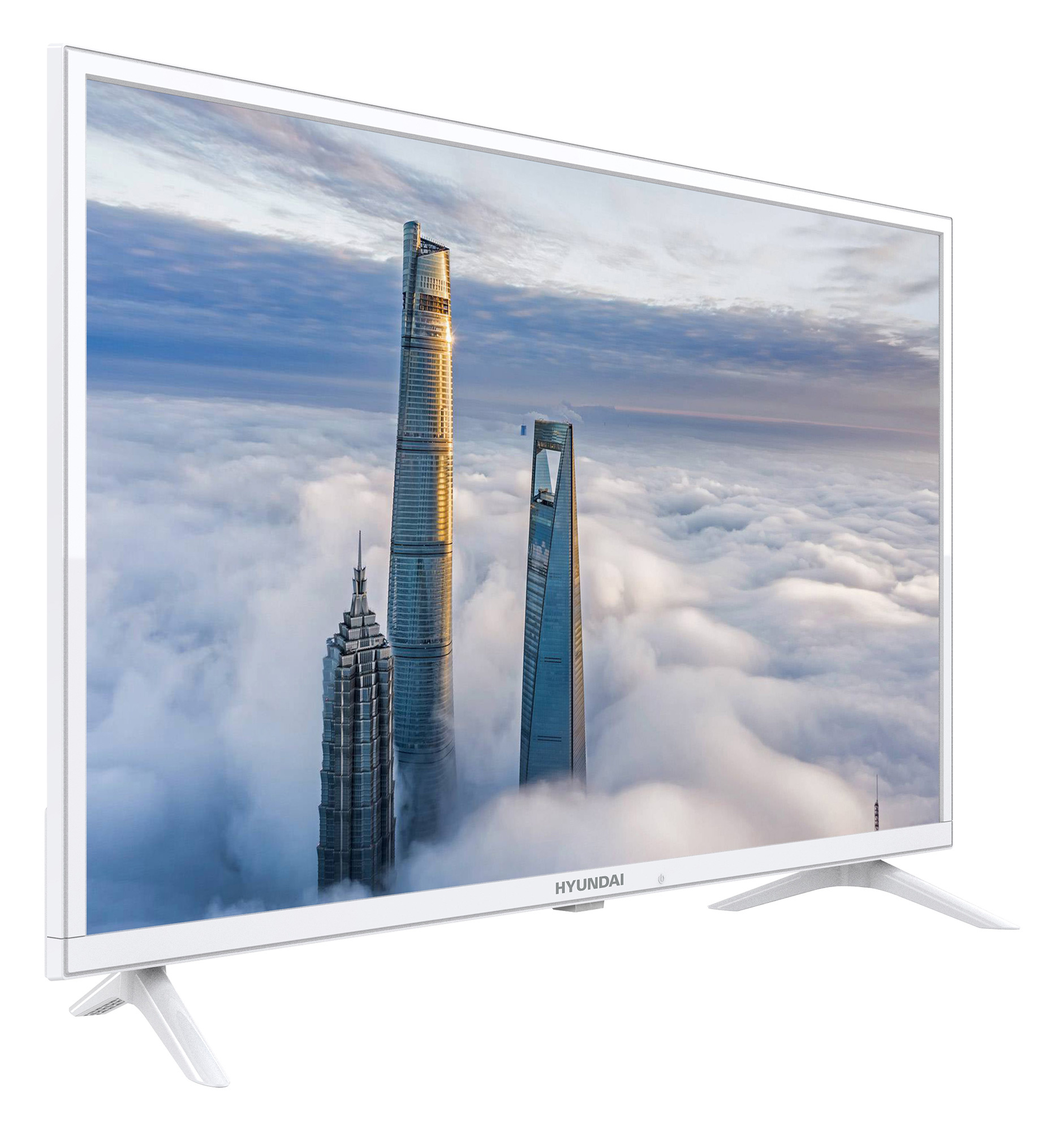 Телевизор LED Hyundai 32" H-LED32GS5101 Салют ТВ белый HD READY 60Hz DVB-T DVB-T2 DVB-C DVB-S DVB-S2 USB WiFi Smart TV (RUS) — фото 2