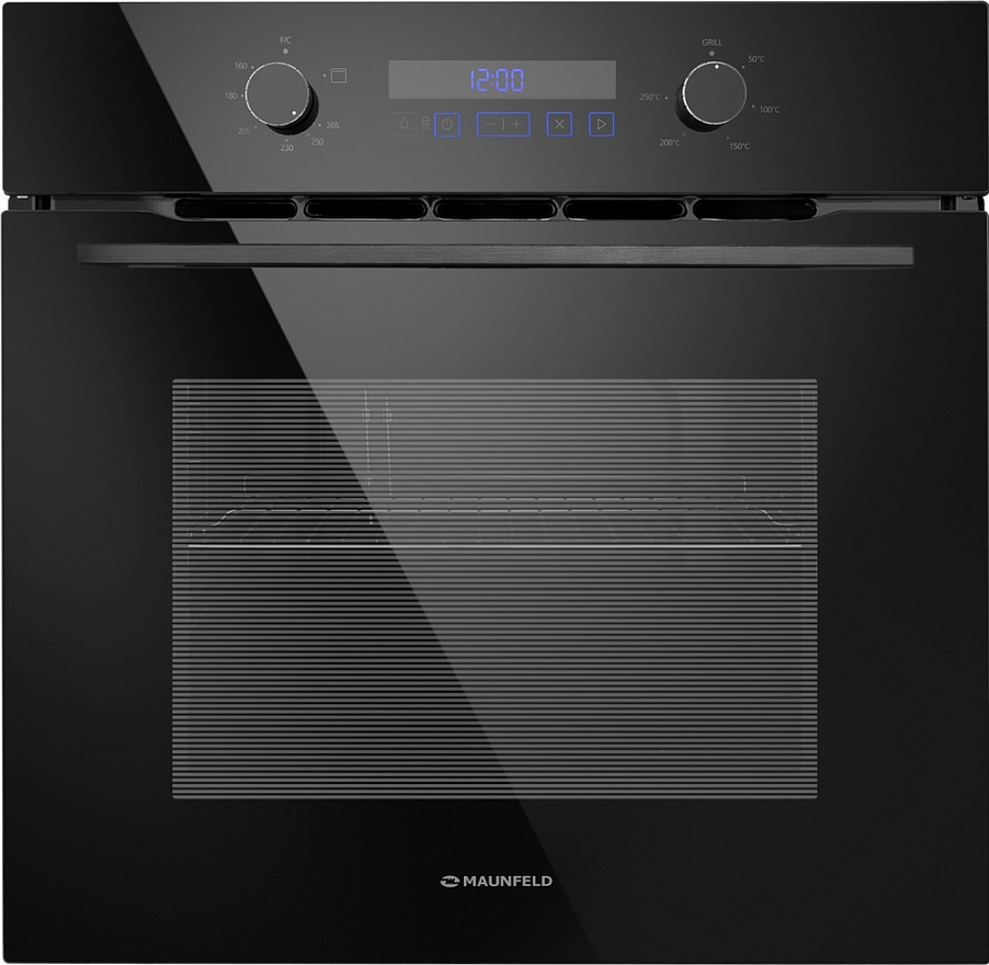 Духовой шкаф Газовый Maunfeld MOGM703B2 черный
