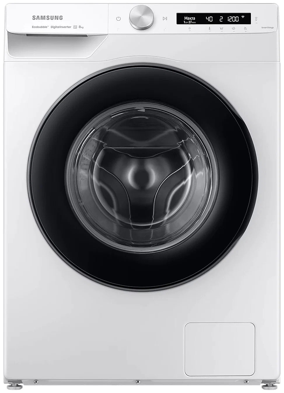 Стиральная машина Samsung WW80A6S24AW/LD класс: A загр.фронтальная макс.:8кг белый