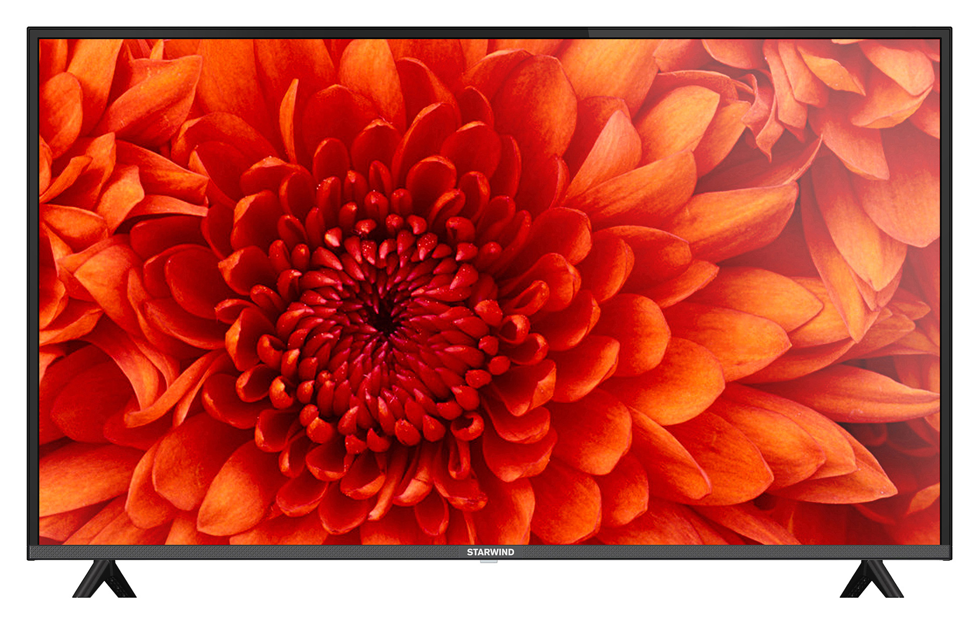 Телевизор LED Starwind 58" SW-LED58UB401 Яндекс.ТВ темно-серый Ultra HD 60Hz DVB-T DVB-T2 DVB-C DVB-S DVB-S2 USB WiFi Smart TV (RUS)