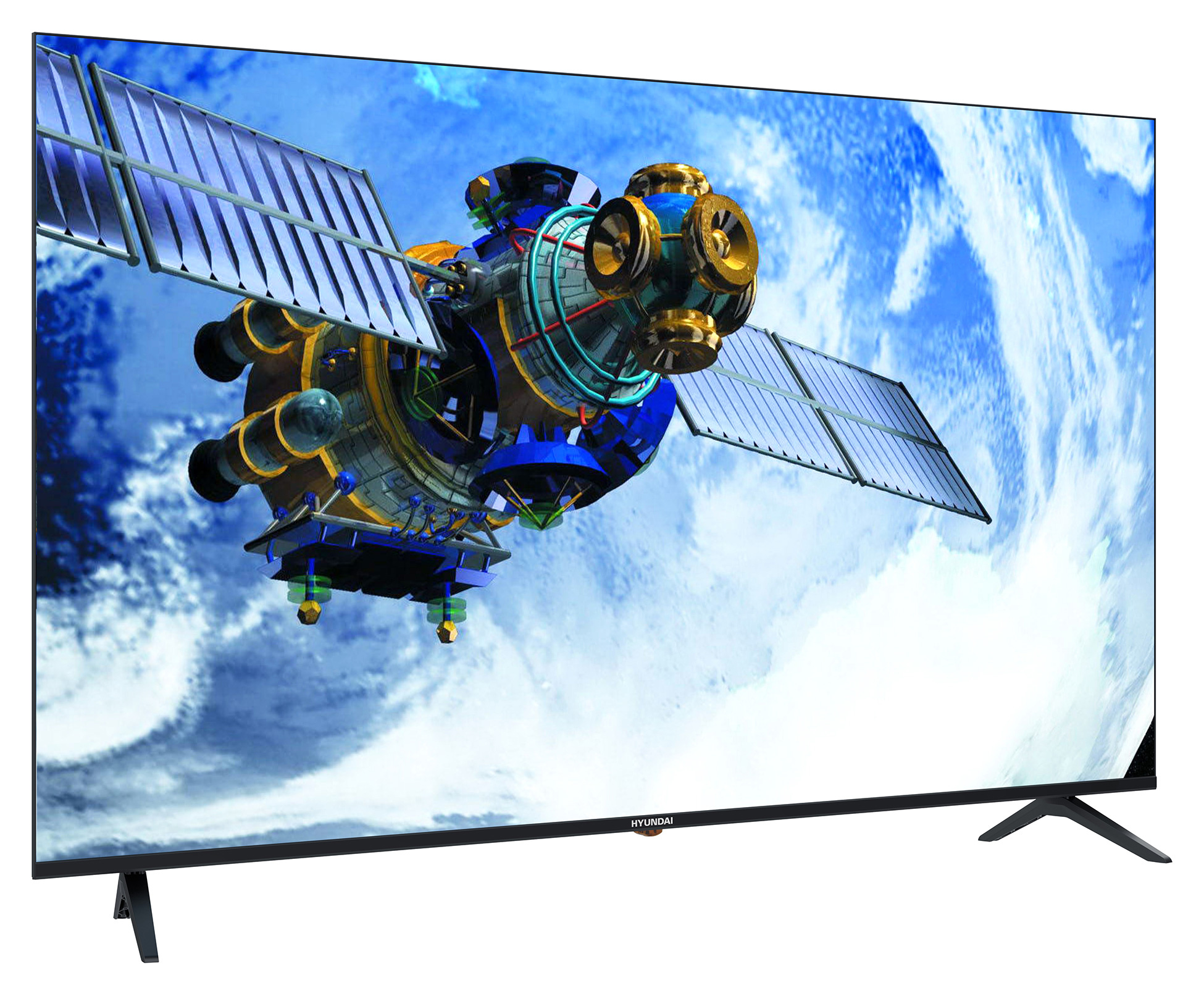 Телевизор LED Hyundai 65" H-LED65GU7001 Салют ТВ черный Ultra HD 60Hz DVB-T DVB-T2 DVB-C DVB-S DVB-S2 USB WiFi Smart TV (RUS) — фото 3