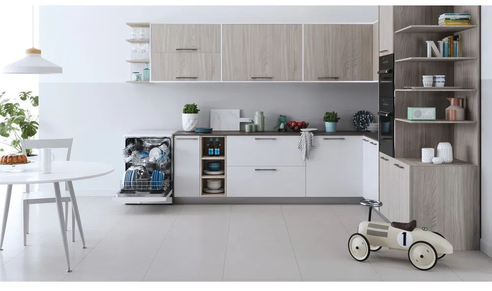 Посудомоечная машина Indesit DFE 1B19 14 белый (полноразмерная) — фото 8