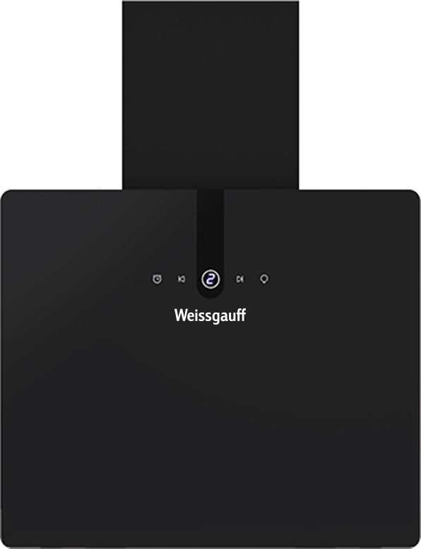 Вытяжка каминная Weissgauff PREMIUM Mira 900 Bl Sensor черный управление: сенсорное (1 мотор)