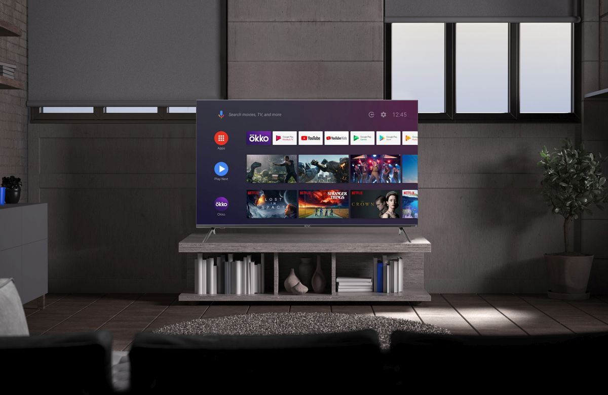 Телевизор LED Kivi 55" 55U740LB черный Ultra HD 60Hz DVB-T DVB-T2 DVB-C USB WiFi Smart TV (RUS) — фото 9