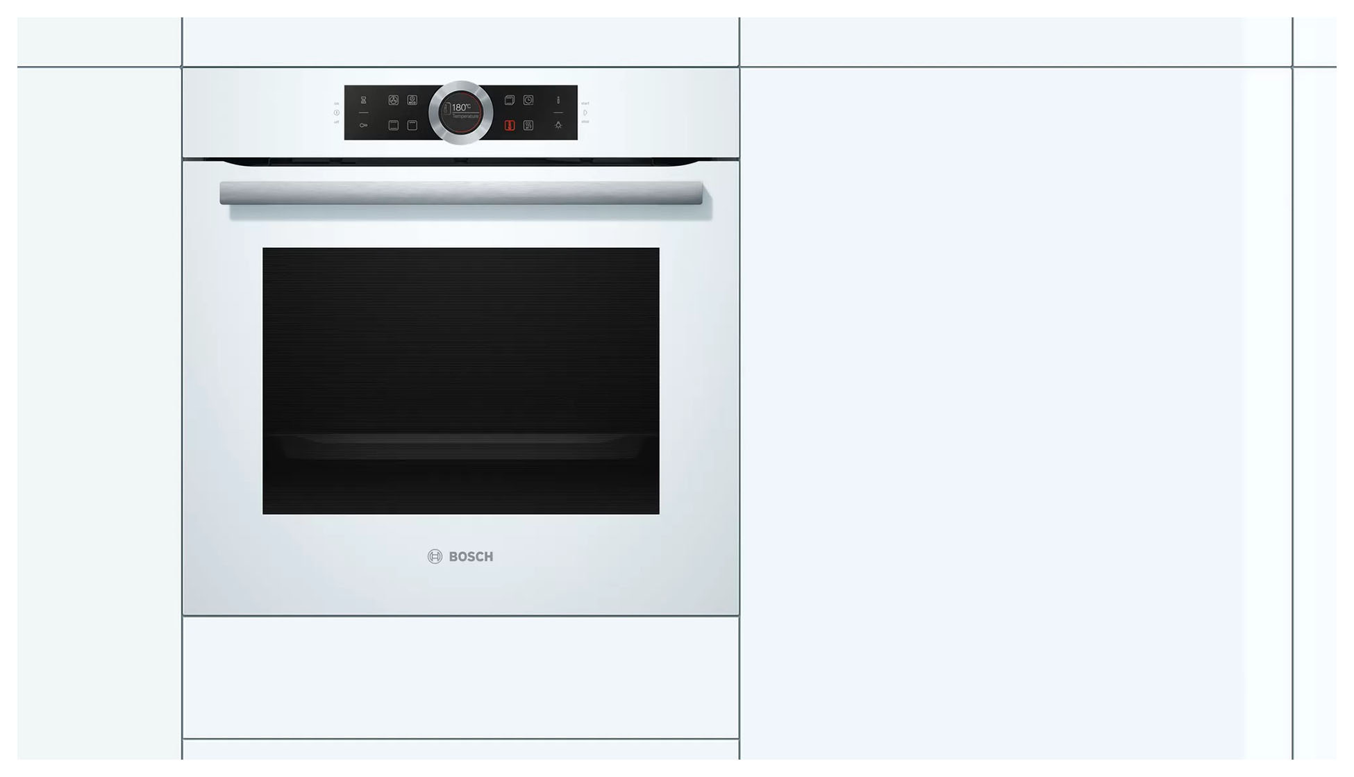 Духовой шкаф Электрический Bosch HBG634BW1 белый — фото 2