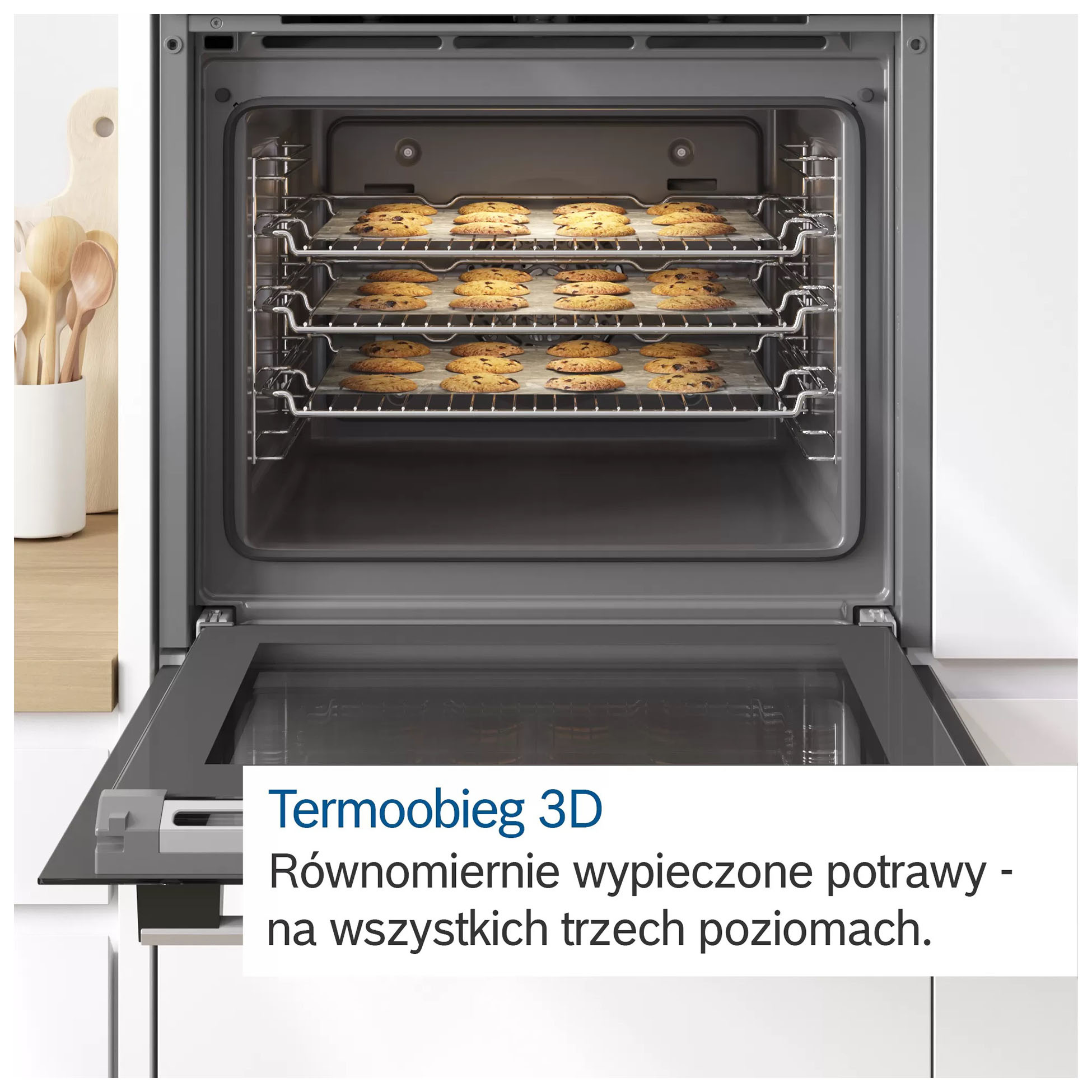 Духовой шкаф Электрический Bosch Serie 4 HBA534BW0 белый — фото 5