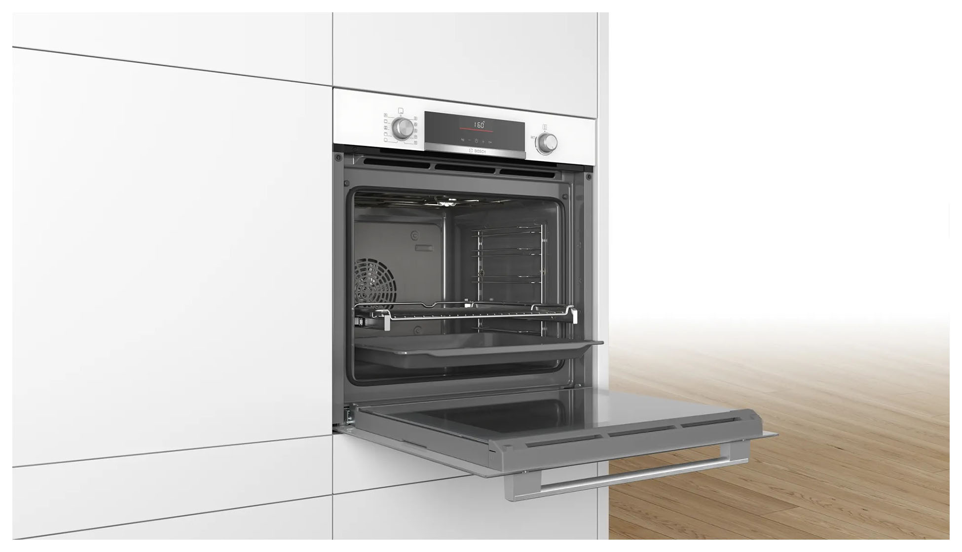 Духовой шкаф Электрический Bosch HBA5360W0 — фото 4