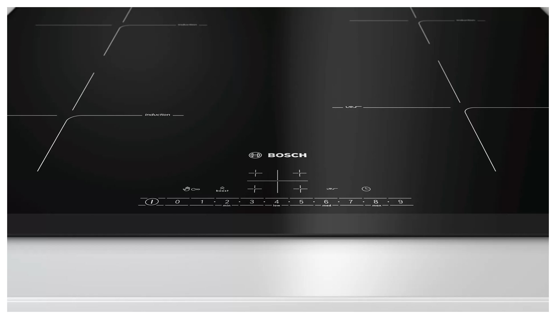 Индукционная варочная поверхность Bosch PIF651FC1E черный — фото 2