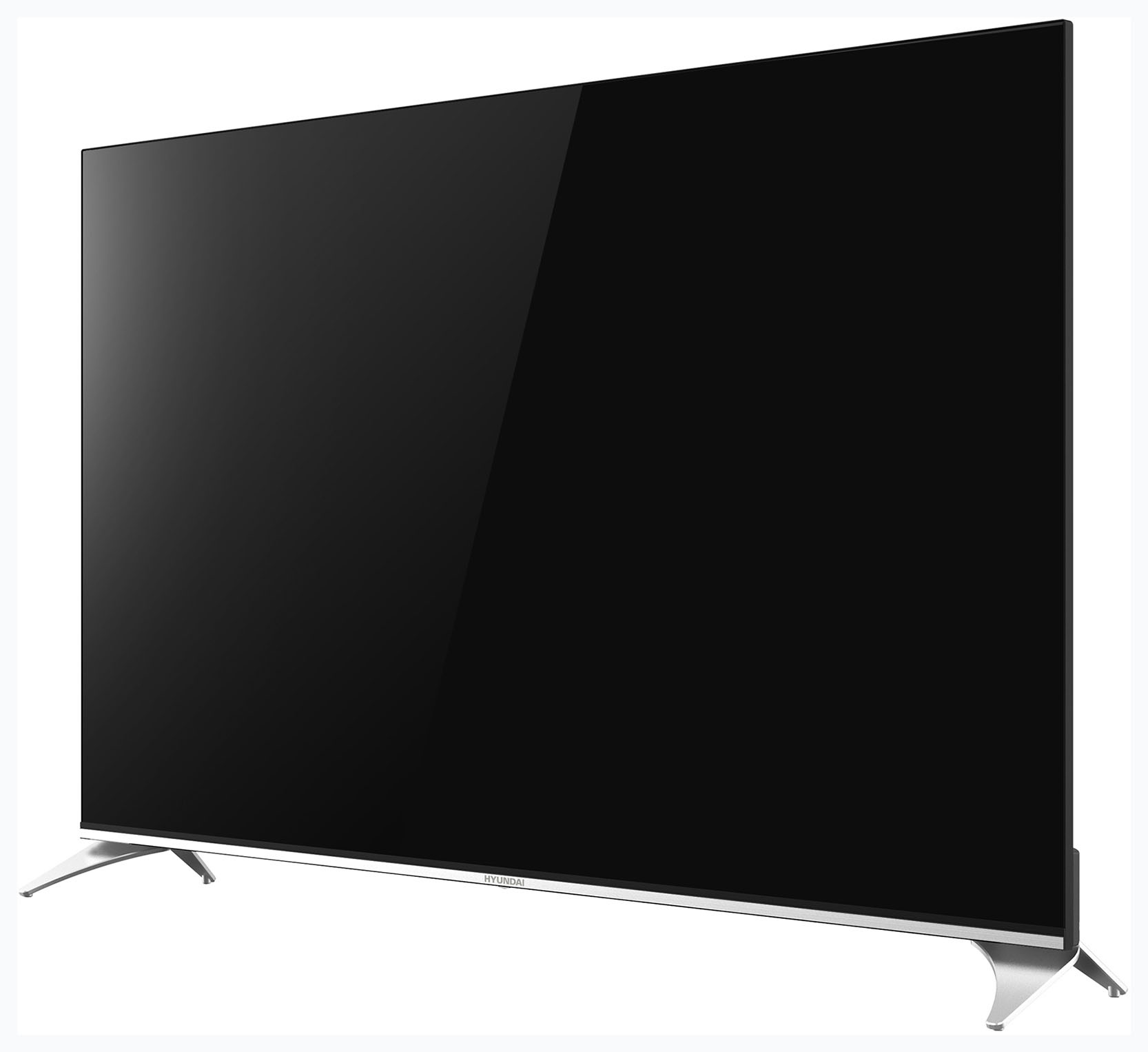 Телевизор QLED Hyundai 50" H-LED50QGU7500 Android TV черный Ultra HD 60Hz DVB-T DVB-T2 DVB-C DVB-S DVB-S2 USB WiFi Smart TV (RUS) — фото 2