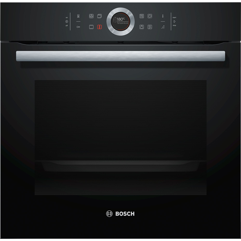 Встраиваемый электрический духовой шкаф Bosch Serie | 8 HBG655NB1