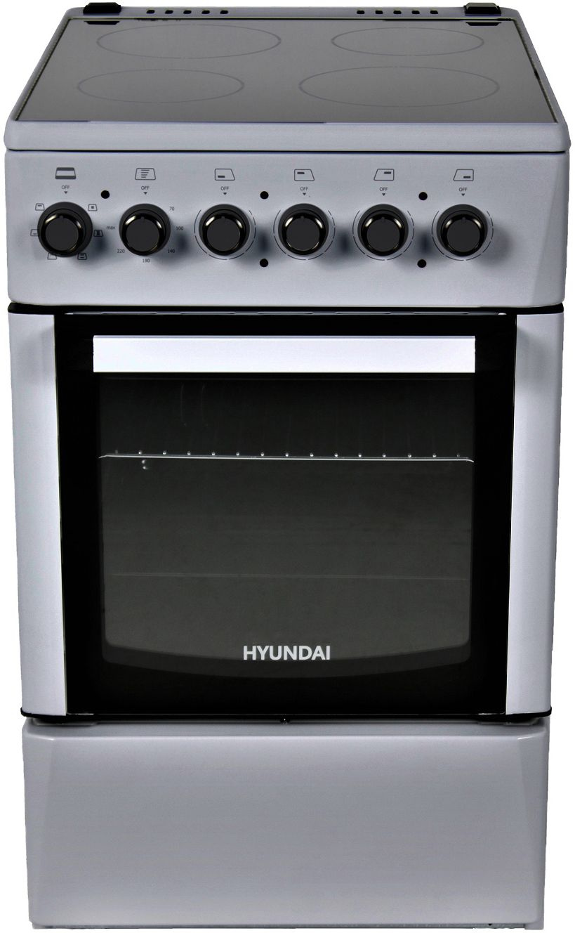 Плита Электрическая Hyundai REE225 серый